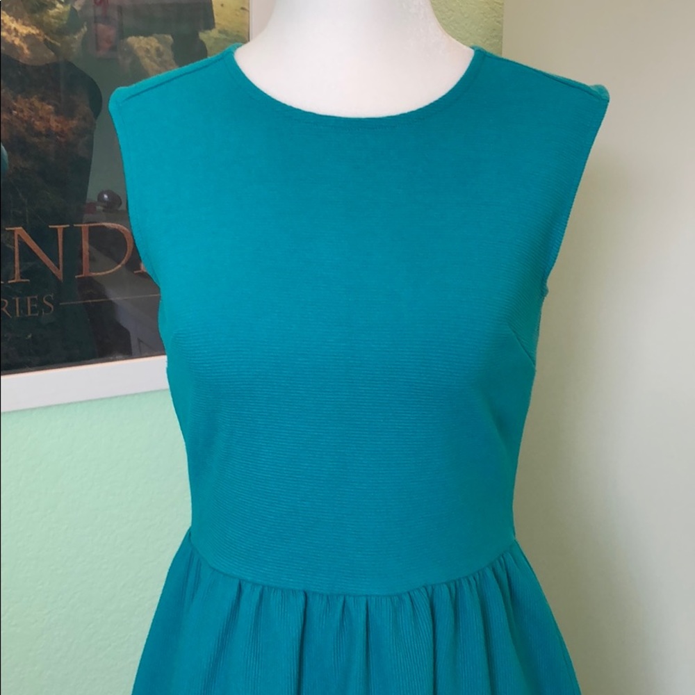 Loft Fit and Flare Sleeveless Dress - Picture 3 of 8